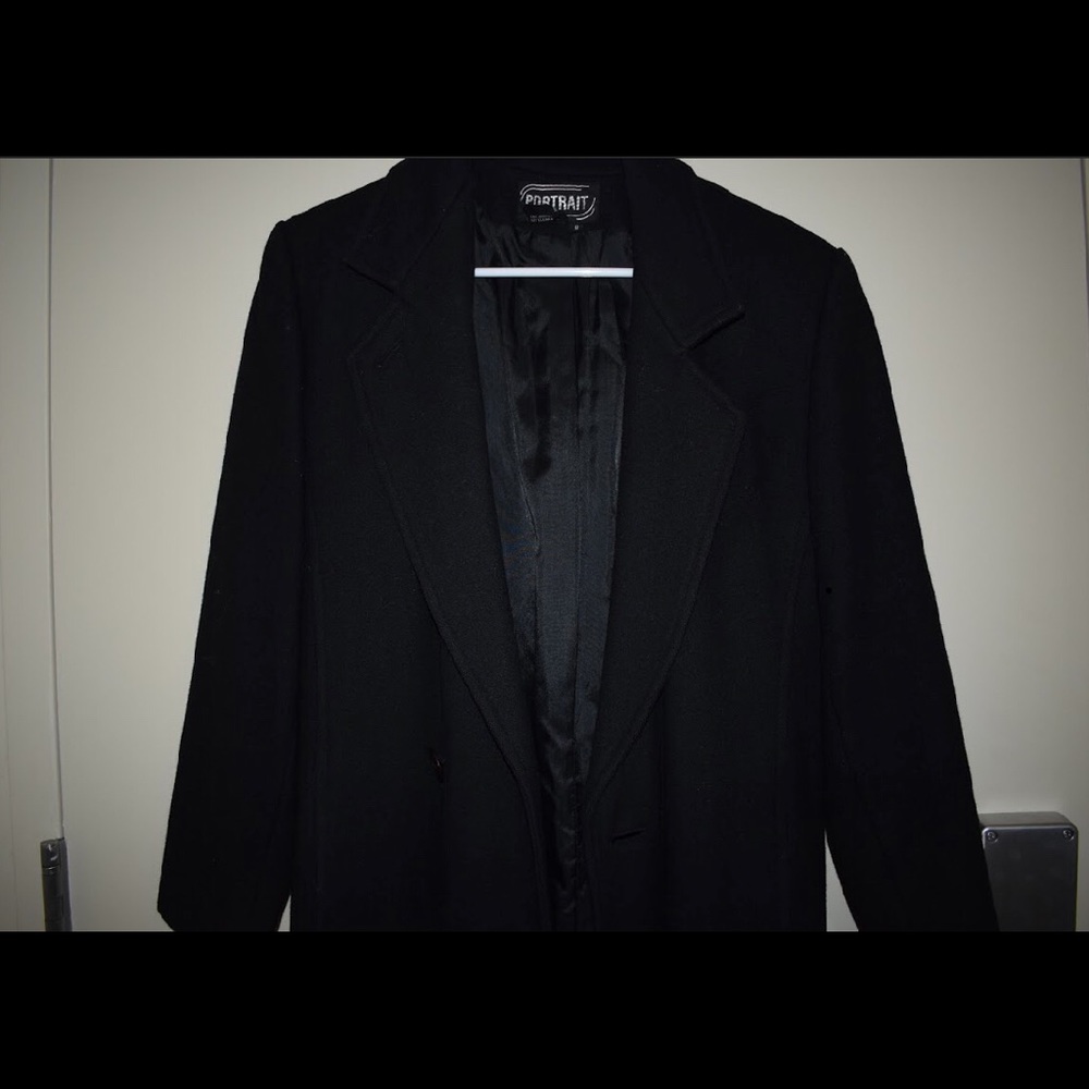 Black Pea Coat